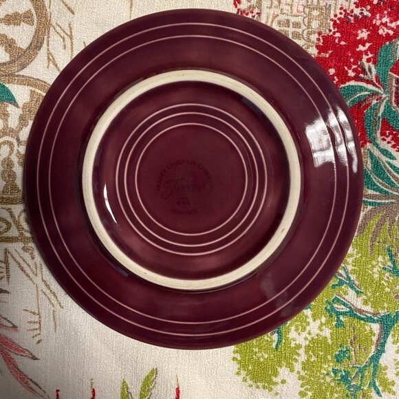 Fiestaware 70th Anniversary Dancing Lady Heather 6" Trivet - Picture 2 of 3